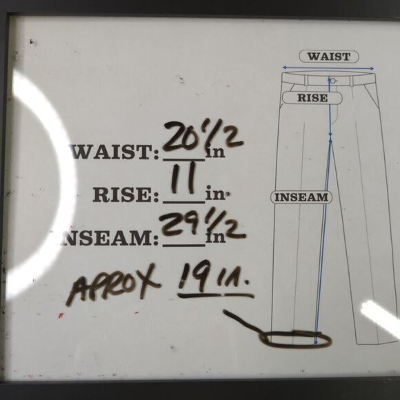 60's Flower Child Handmade Vest and Bell Bottom Jean Costume, Women's XL - Picture 14 of 14